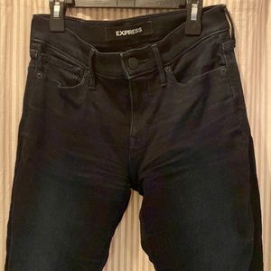 Express size 2 dark wash jean legging